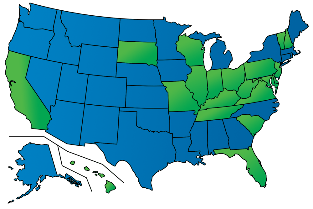States We Serve