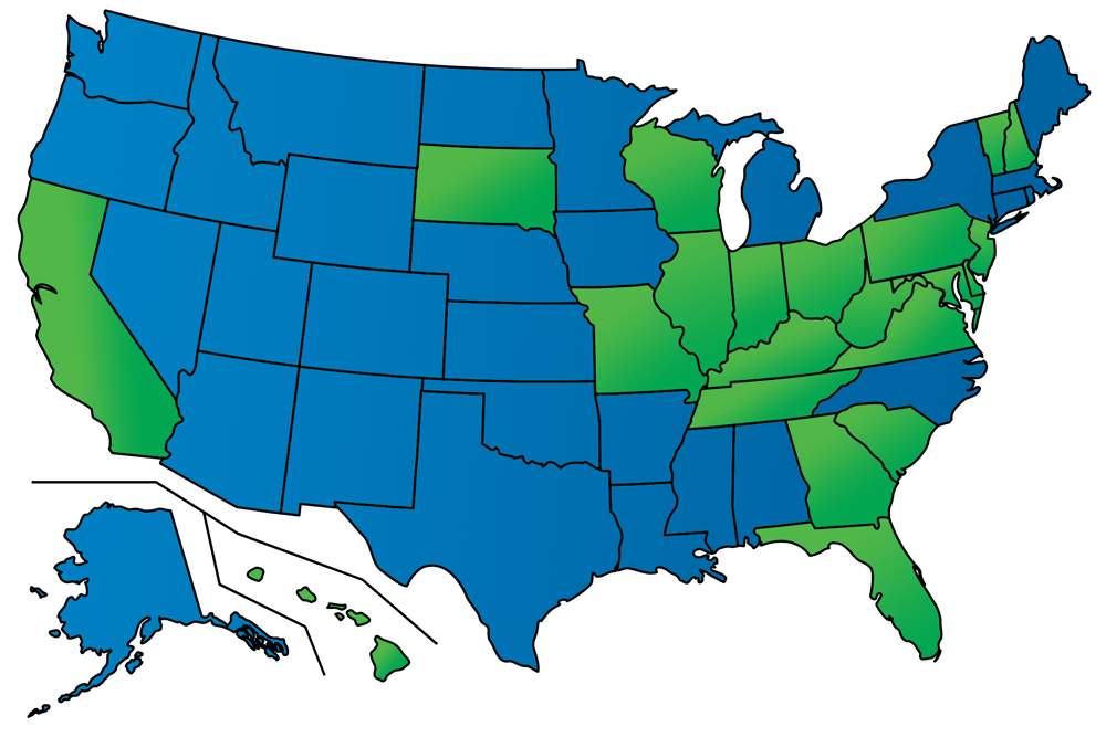 States We Serve
