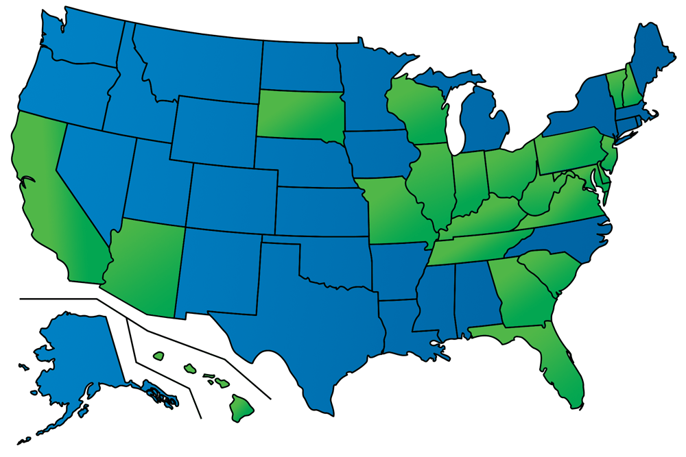 States We Serve