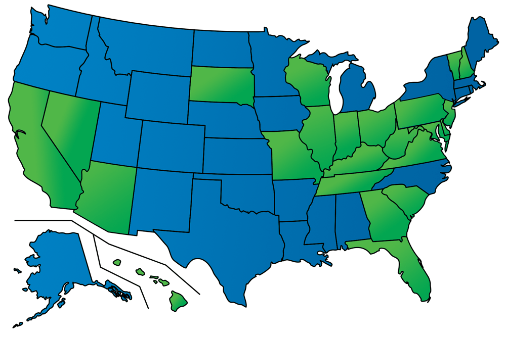 States We Serve